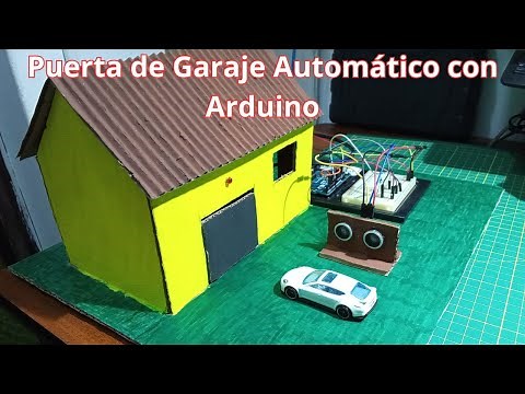 Puerta de garaje automática con arduino
