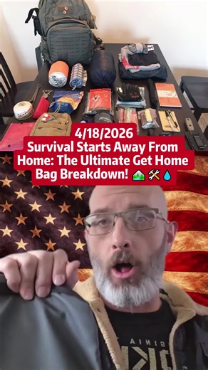 Survival Starts Away From Home: The Ultimate Get Home Bag Breakdown! 🏞️🛠️💧 #ghb #survivaltips #preparedness #emergencykit #fyp #viral #safetyfirst #gethomebag #appalachianprepper4.0 #foryou #bugoutbag #tiktok
