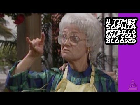 11 Times Sophia Petrillo Was Cold Blooded