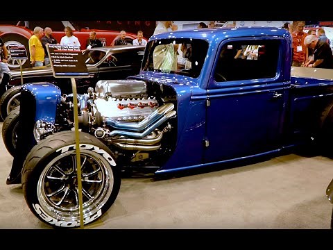 SEMA 2019: 1,200 HP, Twin-Turbo Factory Five '35 Ford Hot Rod Pickup
