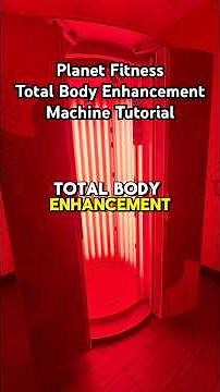 PLANET FITNESS TOTAL BODY ENHANCEMENT MACHINE TUTORIAL 🚨 // Recover using red lights and vibration!