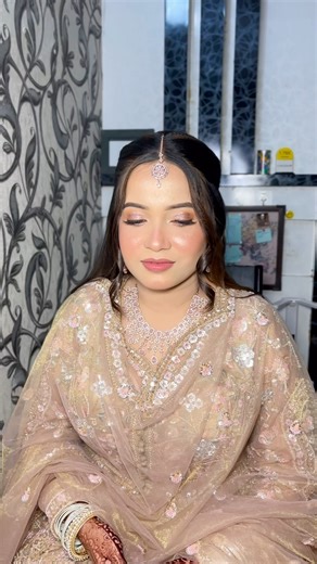 Engagement bride (Pakistani makeup)