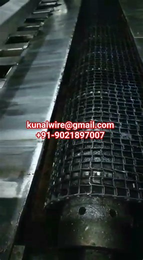 Honeycomb conveyor belt for food processing unit #conveyorbelt #honeycomb #wiremesh #ss304 #shorts