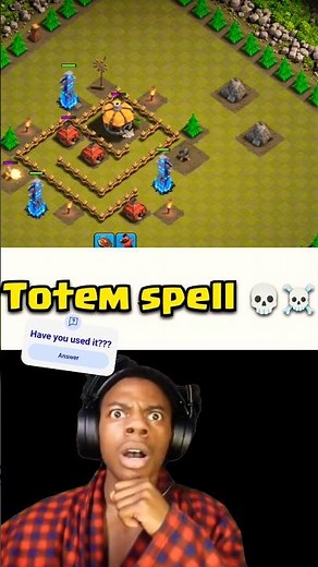 TOTEM SPELL IS ACTUALLY BROKEN IN CLASH OF CLANS🔥