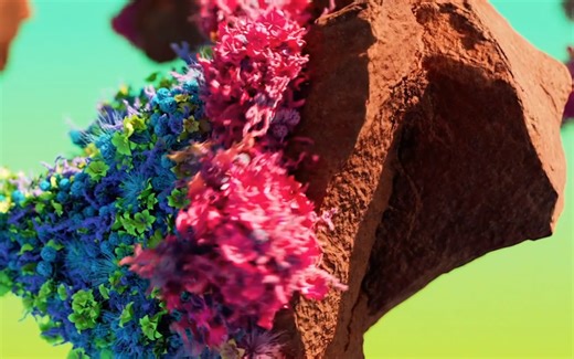 Houdini动效设计-动态花卉卷曲生长（Ian Frederick会员频道）