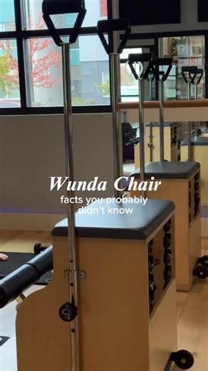 Small but mighty. The Wunda Chair may look harmless… but she delivers 🔥 | The Pilates Barre