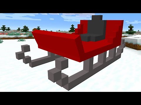 I Made SANTAS SLEIGH MOD in Minecraft