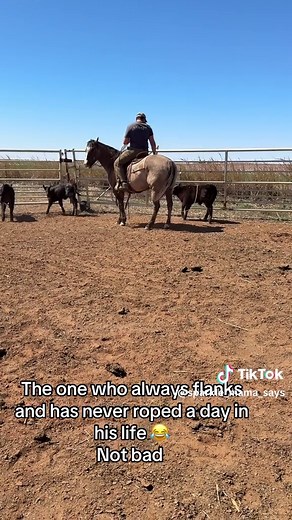 No calves or cowpunchers were harmed in the making of this video. This was literally his first time in all of these years working cattle with grandparents that he ever roped - much less from horseback 😂 #cowboyup #wellguy #cowpuncher #ranchtok