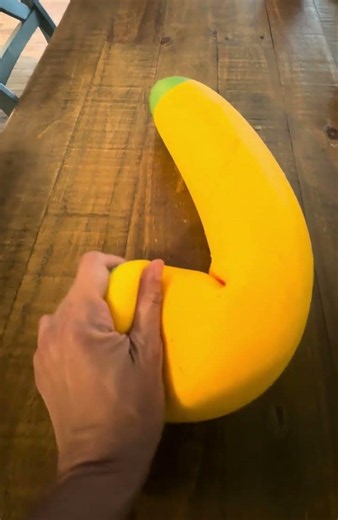 Viral Banana Squishy ASMR 🍌 | So Satisfying to Squish! #asmr #stressrelief #satisfying #needoh
