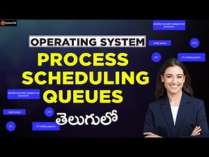 Process Scheduling Queues in Telugu | Operating System in Telugu