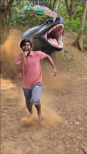 Sudden Whale Chase Turns into Epic Panic Run! 😱🐋✨