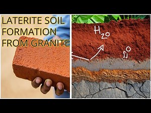 Can Laterite be for formed with Granite as Base rock