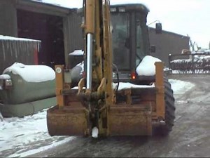 CASE IH 695 SR backhoe loader