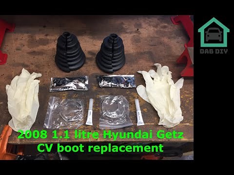 2008 Hyundai Getz CV boot change