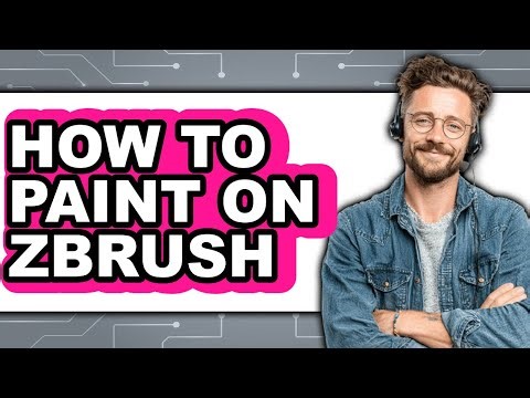 How to Paint on Zbrush (easy Method)