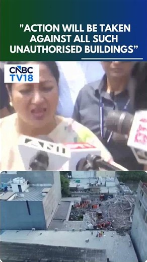 Delhi CM Rekha Gupta Warns Of Action After Mehrauli Building Collapse | N18S