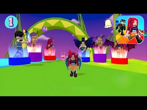 🌈 Rainbow Race: Obby Dash Part 1 – First Run Through Colorful Parkour Madness! 🚀🎮