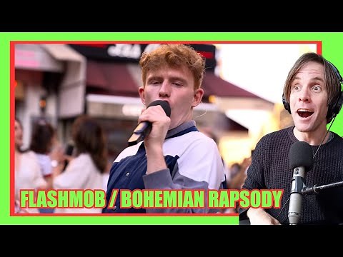 INSANE Bohemian Rhapsody Flashmob in Paris /// 1ST TIME REACTION