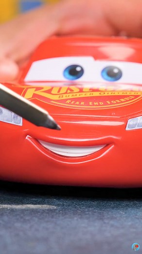 ⚡ Lightning McQueen's monstrous form 😨🔥 #carsmovie #carft | 5-Year Crafts