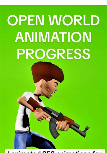 Open World GTA Animation Progress Overview