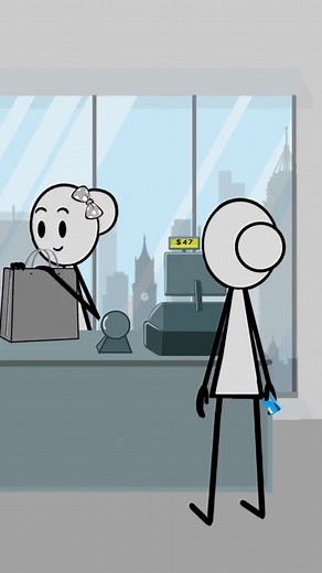 Reembolso #cajera #super #patricia #carla #audio #dibujos #animacion | Abraham Jrz