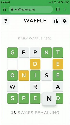 Waffle #101, Waffle Game - 2 May '22