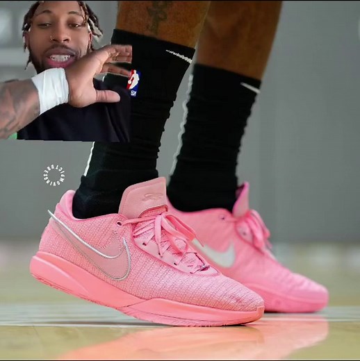 LeBron James' Nike LeBron 20 Pink Shoes Review