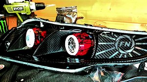 4.3K views · 100 reactions | Honda civic fn2 carbon headlights | Custom Lights | Facebook