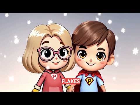 It's Snowing Song ❄️ Winter Songs for Kids | Plooshi Nursery Rhymes