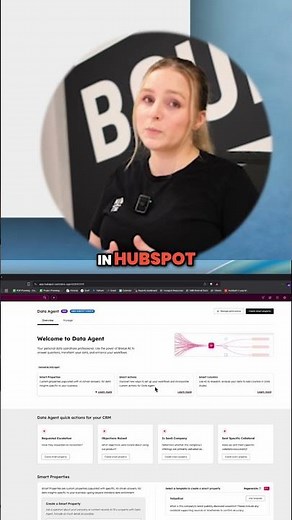 HubSpot Data Agent: How to Use #SmartProperties to Auto-Enrich Your #CRM #BreezeAI