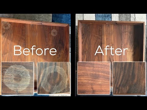 How to Remove Water Ring Marks from Wood