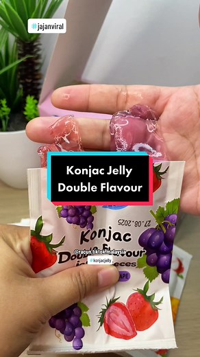 Konjac Jelly Double Flavour: Pilihan 4 Rasa
