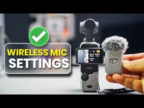 DJI OSMO Ppocket Wireless Mic Settings | All Things Audio Explained