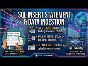 SQL INSERT Statement Explained | Insert Data into Tables | SQL Tutorial for Beginners