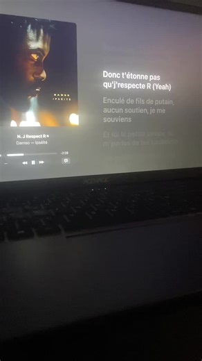 Damso - RESPECT R #song #lyricsmusic #parole #damso