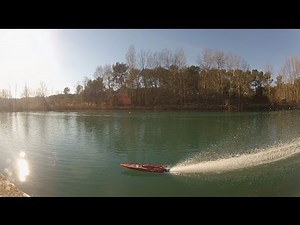 Test Kyosho Jet Stream 888 68Kmh Gps