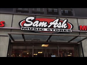 Visit Sam Ash Music Store New York City