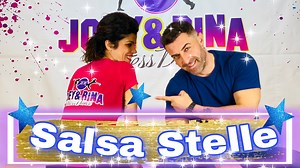 9.6K views · 411 reactions | SALSA STELLE Cottini Di Stefano SALSA 2021 BALLO DI GRUPPO Quinta Pubblicazione de LA MARATONA DEL BALLO Coreografia Joey&Rina. Semplice Allegra Accessibile a tutti. Ringraziamento a tutti i Nostri amici del CLUB ESCLUSIVO ZOOM e un Abbraccio Speciale ai Freatelli Samperi!! | Joey e Rina | Facebook
