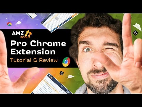 AMZScout Chrome Extension - FULL Tutorial & Review - Amazon Product Research Tutorial