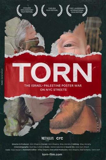 Torn: The Israel-Palestine Poster War on New York City Streets (2025) - Movie