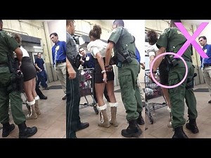 Young Woman Is Caught Shoplifting, You Won't Believe What happens Next!!!