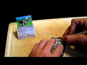 How to make pokemon card stands