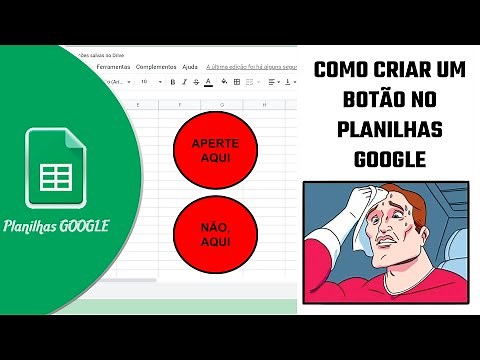 Maneira FÁCIL de criar um BOTÃO no Planilhas GOOGLE