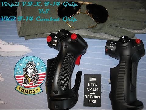 Virpil V.F.X. F-14 Grip VS. VKB F-14 Combat Grip