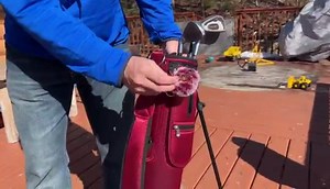 Golf Bag with Stand, Golf Carry Bag with Travel Shoulder, Lightweight Golf Bag for Men Women，Golf Stand Bag