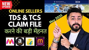 📌 TDS & TCS Credit Received under GST | Latest Big Amendment Explained | GSTR-1 Filing Guide for Online Sellers #gst #tcsgst #cadeveshthakur @cadeveshthakur In this detailed and updated video, CA Devesh Thakur explains the latest and major amendment related to TCS credit under GST, which is crucial for online sellers operating on multiple e-commerce platforms like Amazon, Flipkart, Meesho, Myntra, JioMart, etc. Since the inception of TCS provisions under GST, this is one of the most significant