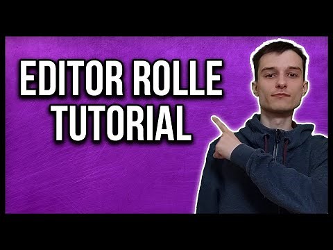 Twitch Editor Rolle Tutorial deutsch