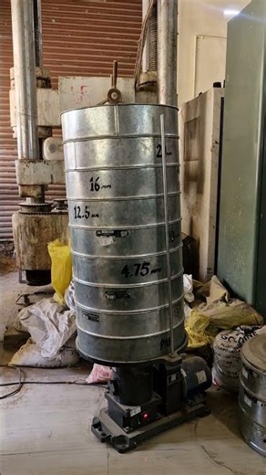 gradation test..#gradation #civilengineering #soil #concrete