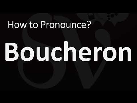 How to Pronounce Boucheron? (CORRECTLY)