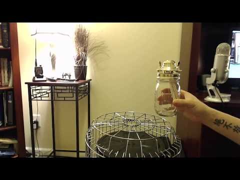 DIY Mason Jar Kersoene Heater & Cold Weather Fuel Rationing